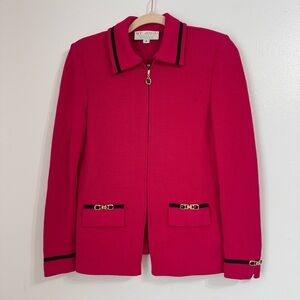 ST. JOHN COLLECTION Couture Knit Blazer Jacket